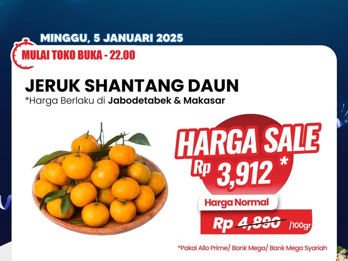 Transmart Full Day Sale Jeruk