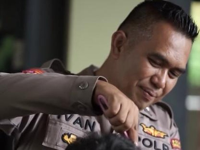 Aipda Muhammad Irvan (dok. IG @ndanbhabinindonesia)