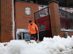 Liverpool Vs MU Main Sesuai Jadwal Meski Merseyside Ditutupi Salju