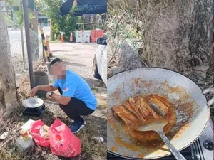 Kisah Menyentuh Wawa, Masak di Pinggir RS Demi Sang Ayah