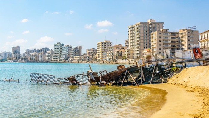 Hotel di Varosha, Famagusta, Siprus
