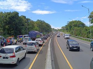 Lagi-lagi Truk Tak Kuat Nanjak Jadi Pemicu Kecelakaan di Tol Cipularang
