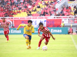 Derbi Jatim, Deltras FC Kalahkan Gresik United 2-1