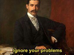 10 Meme Lukisan Klasik, Relate Buat Kamu yang Berjiwa Santuy