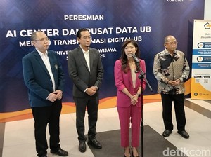 Menkomdigi Resmikan AI Center UB yang Diklaim Pertama di Kampus Indonesia