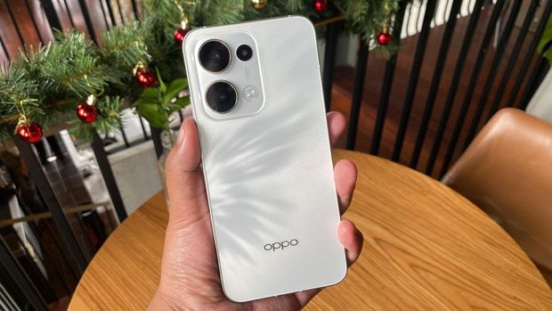 Oppo sudah merilis Reno 13 sudah dirilis di China beberapa waktu lalu. (CNBC Indonesia/Novina Putri Bestari)