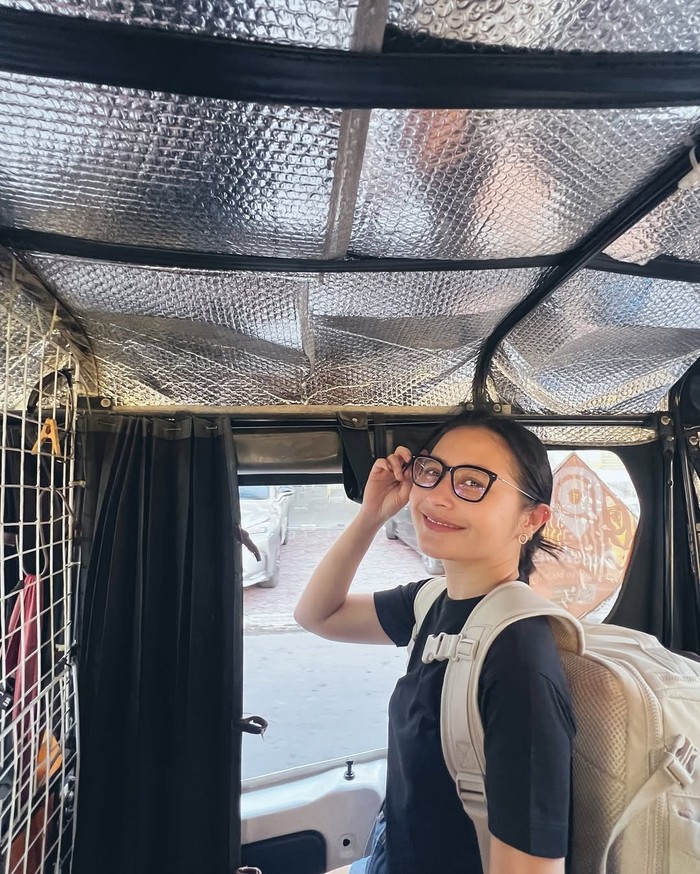 Prilly Latuconsina di Kamboja Prilly Latuconsina di Kamboja