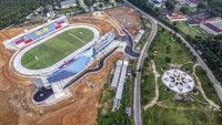 Kapasitas stadion ini bisa menampung 20 ribu penonton. 