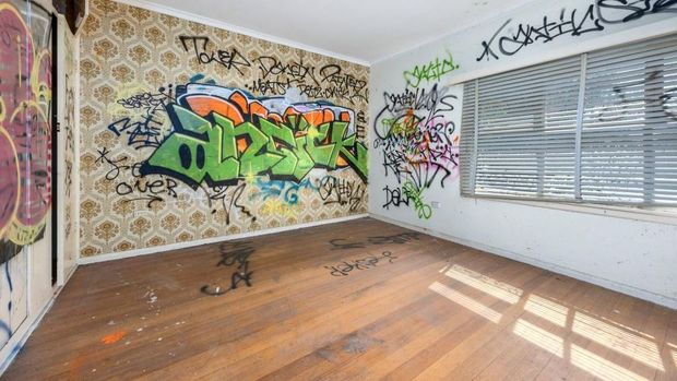 Rumah Terlantar di Frankston, Melbourne