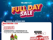 Cuma di Transmart Full Day Sale, Aneka Minuman Didiskon Gede-gedean