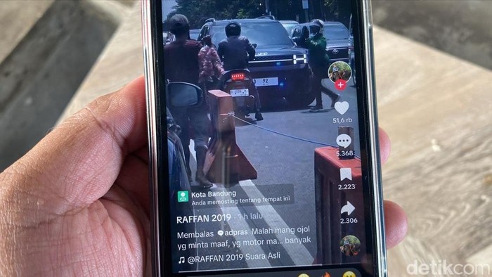 Tangkapan layar viral