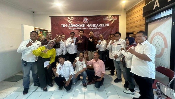 Tim advokasi Handarbeni mengajukan permohonan sebagai pihak terkait ke MK.