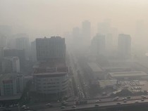 Video Penampakan Kota Hanoi Vietnam Dikepung Polusi Udara