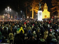 Aksi Protes Warga Montenegro, Kecam Penembakan Massal di Restoran