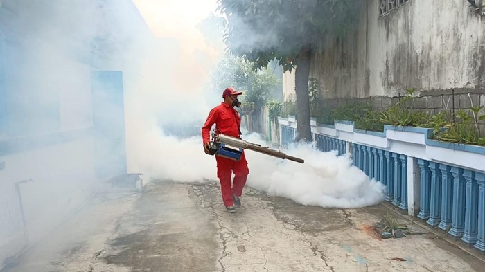 Fogging imbas merebaknya chikungunya di Kota Kediri