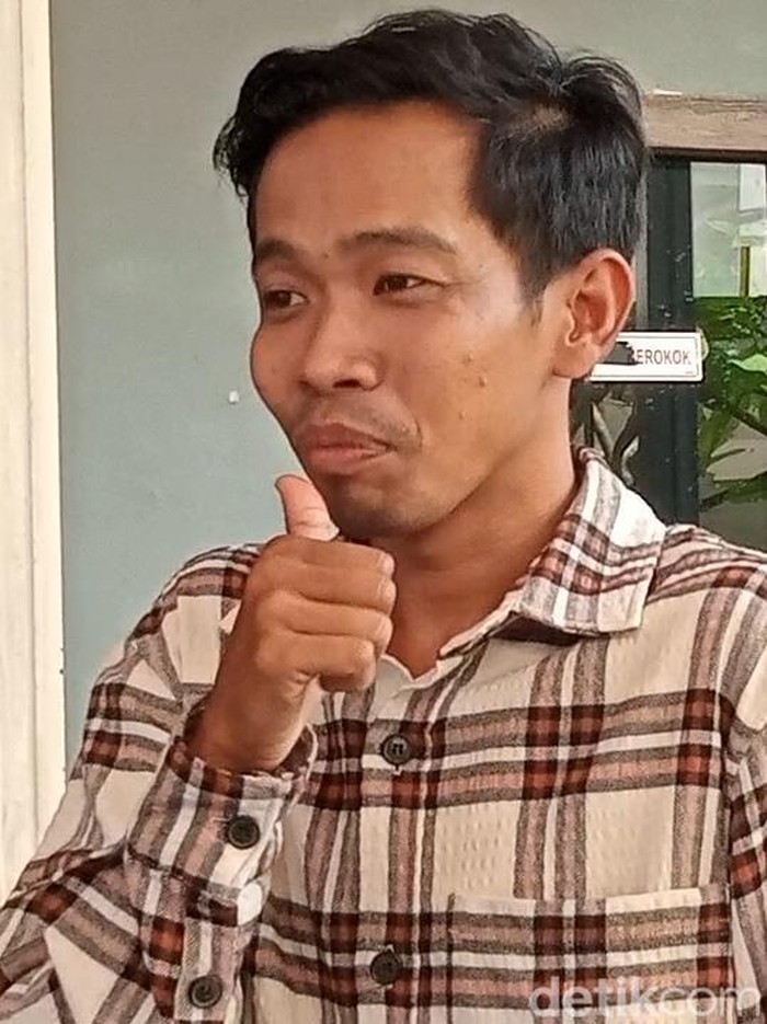 dede sunandar Dede Sunandar saat ditemui di kawasan Jakarta.