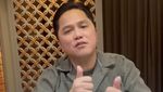 Erick Thohir Senang Jajan Enak hingga Makan Bareng Shin Tae-yong