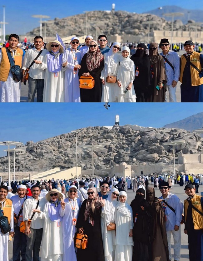 Ayu juga menceritakan dalam perjalanan umrahnya di mana dia mendatangi tiga kota, yaitu Makkah, Madinah, dan Jeddah. Selama berada di Tanah Suci Ayu Ting Ting selalu merasa ada keajaiban. Foto: Dok. Instagram @ayutingting92.