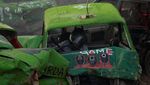 Intip Lomba Penghancuran Mobil di Malta