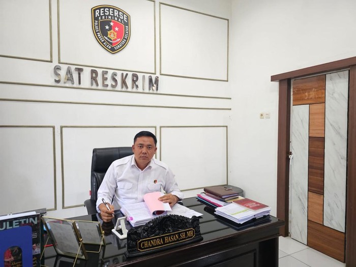 Kasat Reskrim Polres Pagar Alam Iptu Chandra Kirana