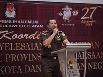 Kejati Sulsel Siapkan JPN Dampingi KPU Hadapi 11 Gugatan Sengketa Pilkada