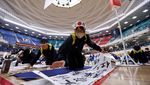 Kontes Kaligrafi Meriahkan Tahun Baru di Jepang