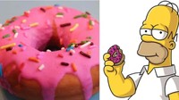 Animasi The Simpsons kerap dianggap sebagai peramal masa depan. Begitu pula dengan donat merah muda yang memberi inspirasi pada penjual donat untuk menyajikannya di kehidupan nyata. Foto: Ranker