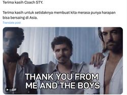 Terima Kasih Shin Tae yong