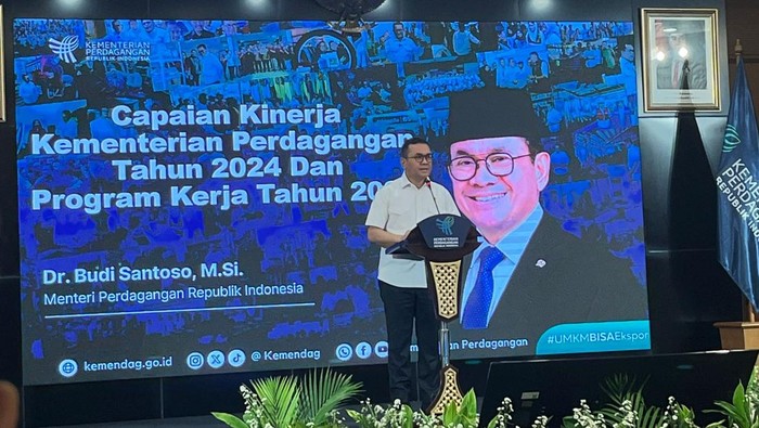 Mendag Target Ekspor RI Naik 7,1% capai US$ 294,45 miliar di 2025.