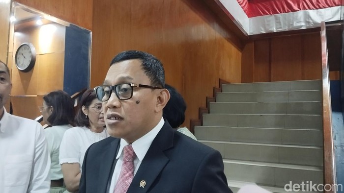 Menteri P2MI Abdul Kadir Karding (Maulana IF/detikcom)