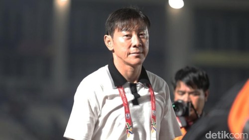 Pelatih asal Korea Selatan, Shin Tae-yong, saat memimpin Timnas Indonesia di Piala AFF 2024. Diunggah Senin (6/1/2025).