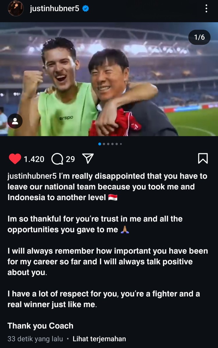 Pemain Timnas Jay Idzes, Nathan Hingga Asnawi Ucapkan Terimkasih STY Pemain Timnas Jay Idzes, Nathan Hingga Asnawi Ucapkan Terimkasih STY