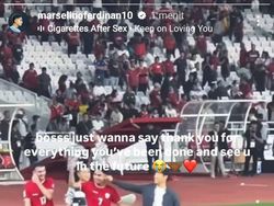 Pemain Timnas Jay Idzes Hingga Marselino Ucapkan Terimakasih STY