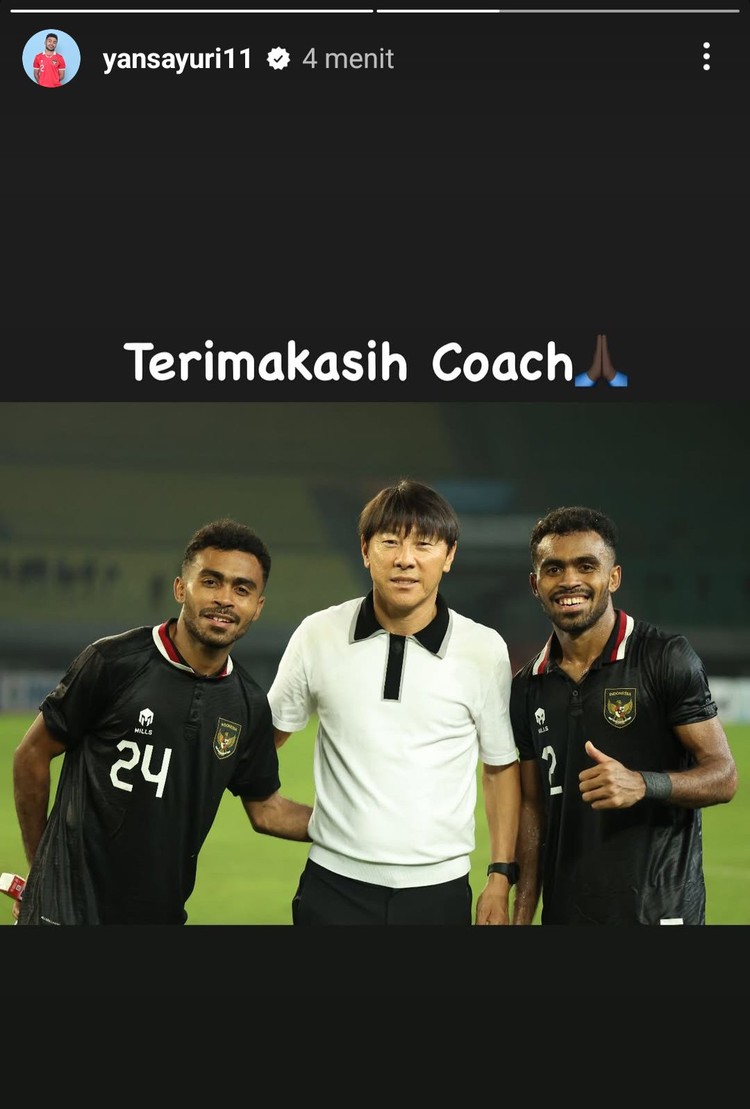 Pemain Timnas Jay Idzes, Nathan Hingga Asnawi Ucapkan Terimkasih STY Pemain Timnas Jay Idzes, Nathan Hingga Asnawi Ucapkan Terimkasih STY