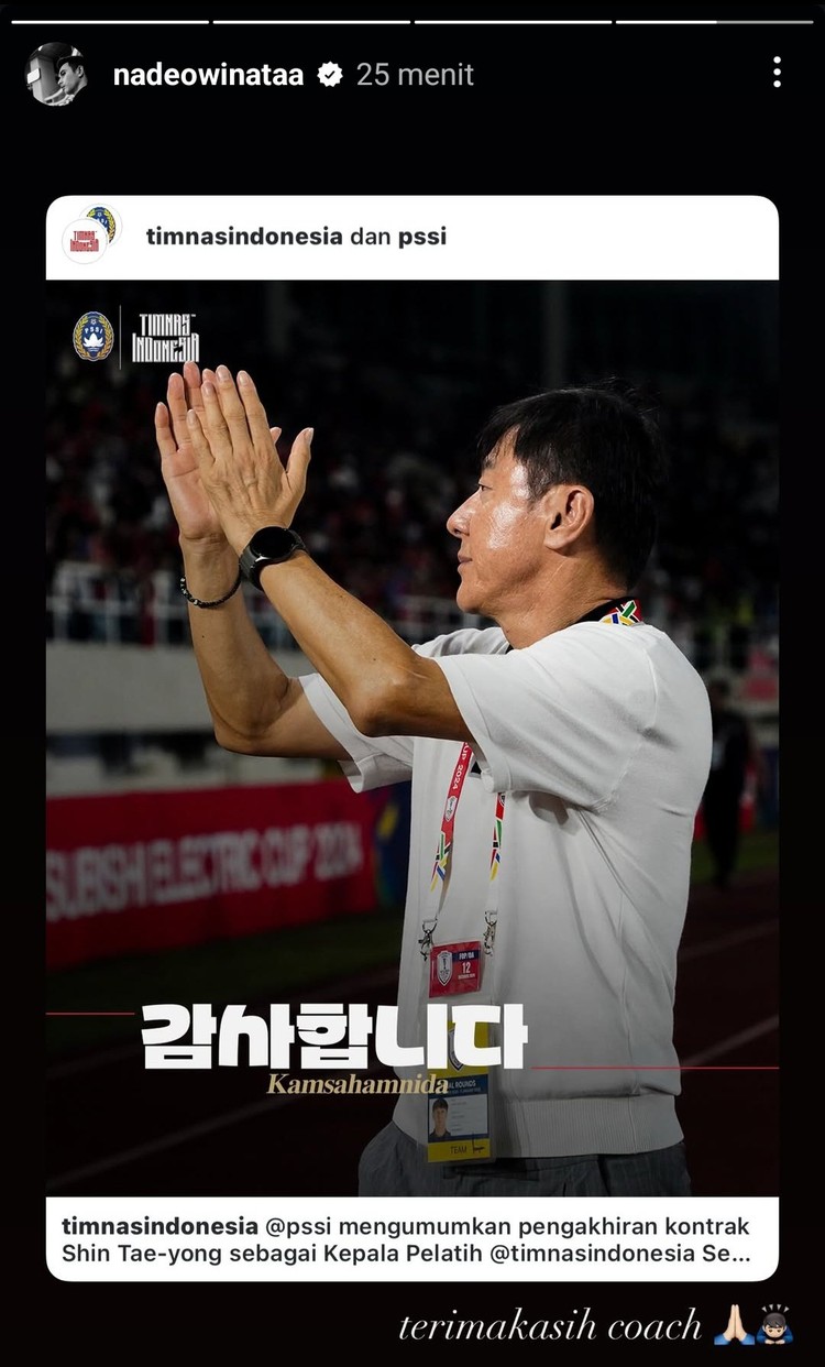 Pemain Timnas Jay Idzes, Nathan Hingga Asnawi Ucapkan Terimkasih STY Pemain Timnas Jay Idzes, Nathan Hingga Asnawi Ucapkan Terimkasih STY