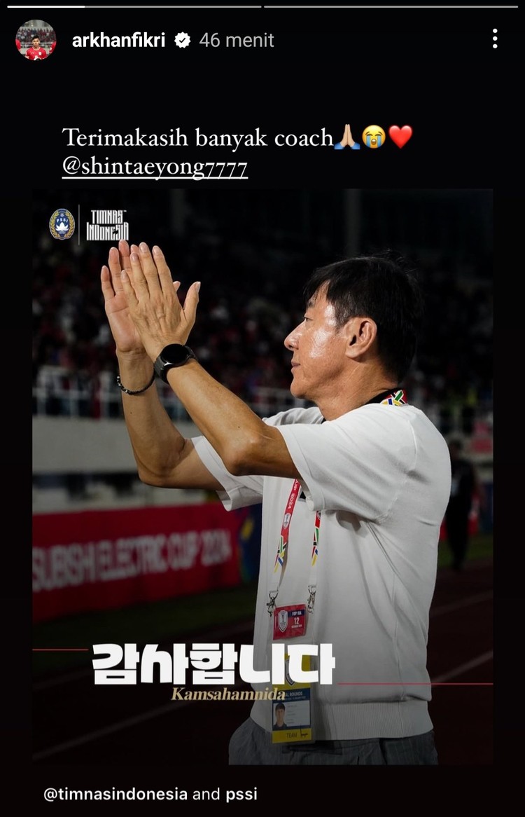 Pemain Timnas Jay Idzes, Nathan Hingga Asnawi Ucapkan Terimkasih STY Pemain Timnas Jay Idzes, Nathan Hingga Asnawi Ucapkan Terimkasih STY