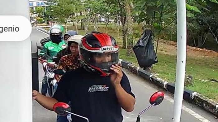 Pencurian motor di Bandara Hang Nadim Batam terekam CCTV