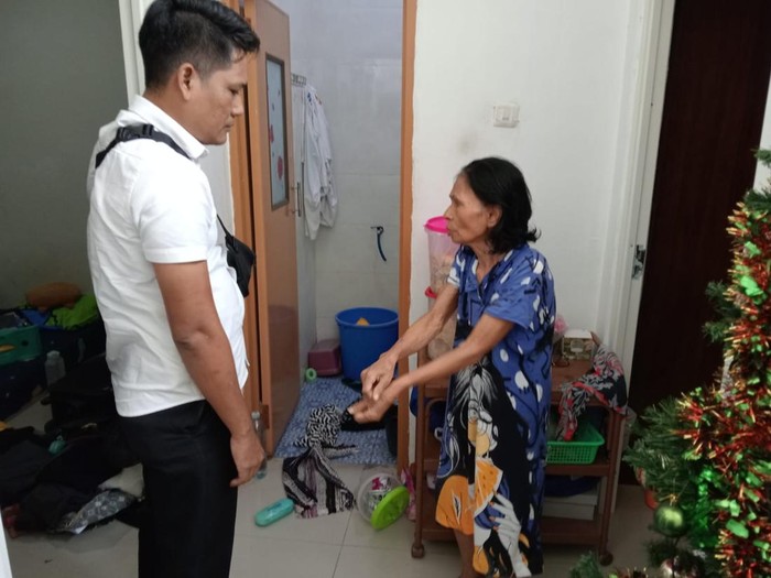 Paulina, korban perampokan dan penyekapan di Gresik
