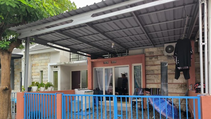 TKP rumah di Gresik yang jadi sasaran perampokan