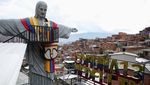 Ramai Wisatawan Kunjungi Patung Yesus Cetak 3D Terbesar di Amerika Latin