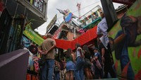 Monumen Cristo Paisa (Paisa Kristus) yang dicetak 3D baru-baru ini diresmikan di lingkungan Comuna 13 yang populer di Kolombia, Kamis (2/1/2025).
