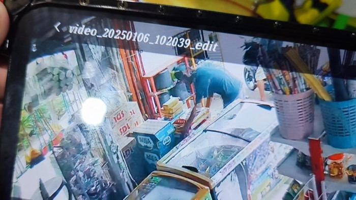 Rekaman CCTV aksi pencurian beras di Lubuklinggau