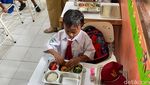 Ribuan Paket Makan Bergizi Gratis Mulai Dibagikan di Sidoarjo