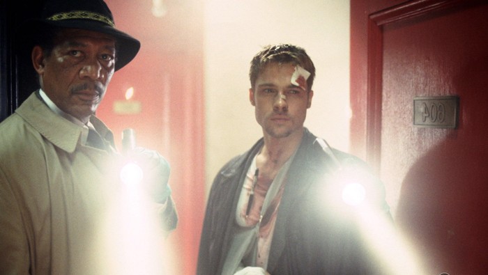 Se7en Cuplikan adegan dalam film Se7en.