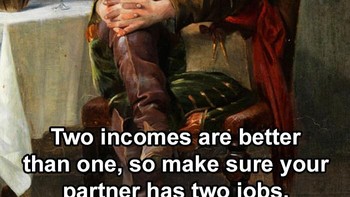 Kalau dia bisa, kenapa tidak dia saja, aowkaowk. Foto: itsamemenothistorybook via Bored Panda