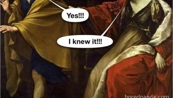 I knew it!!!. Foto: itsamemenothistorybook via Bored Panda