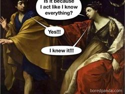 Sindiran Halus dari Meme Lukisan Klasik, Bikin Nyengir