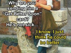 Sindiran Halus dari Meme Lukisan Klasik, Bikin Nyengir