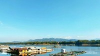keindahan danau saguling dari kejauhan