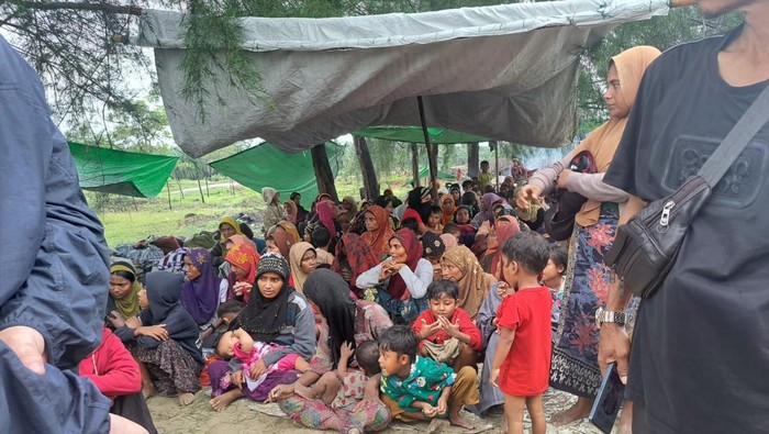 Warga etnis Rohingya di Aceh Timur